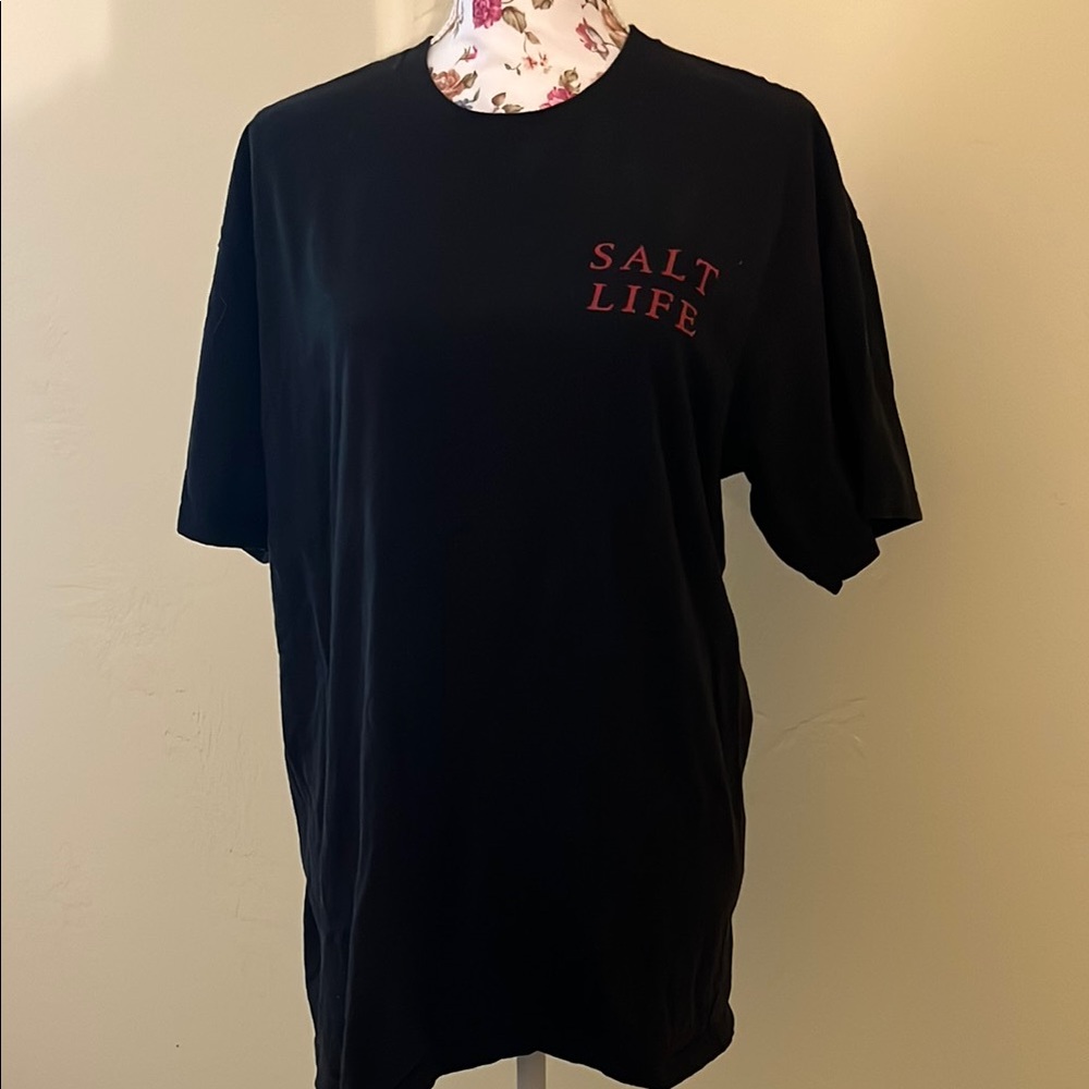 Salt Life Black Short Sleeve Tee